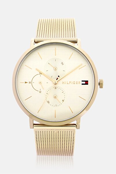 Tommy Hilfiger Women 1781943 Stainless Steel Analog Watch 40 mm, Gold