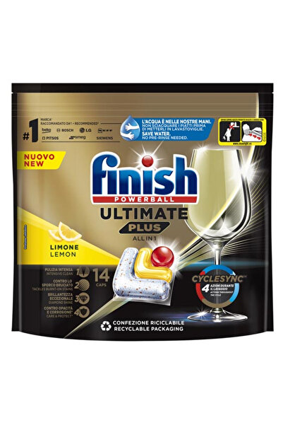Finish Comprimate Ultimate Lemon Plus 14 capsule.