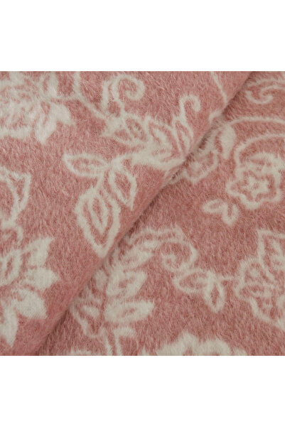 Karaca Home Glorinda Double Acrylic Plum Blanket