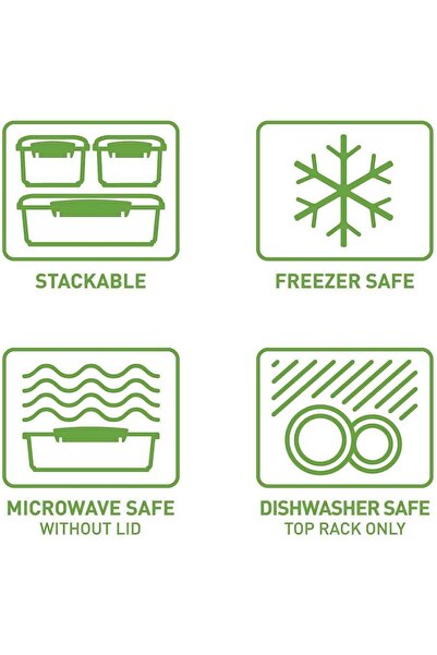 Sistema Lunch Box 1.5 L (Slim Quad Edge) - Assorted Colors, Model 3965