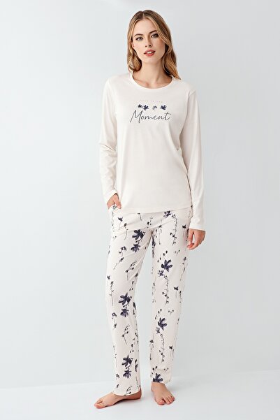 Arnetta Kadın % 50 Modal % 50 Cotton Exclusive Pijama Takım