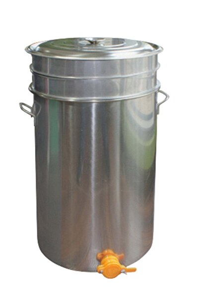 Beehive Filter Beehive Flow-Honey 50L Tank/Steel Bucket With Gate Valve And 4...