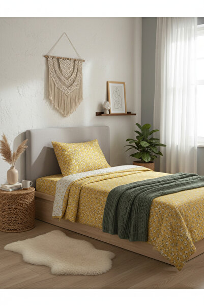 milroma Sunny Floral Patterned Children's Pique Set