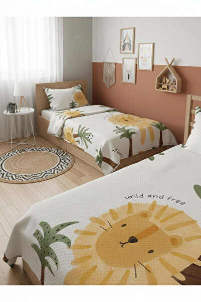 milroma Safari Lion Children's Pique