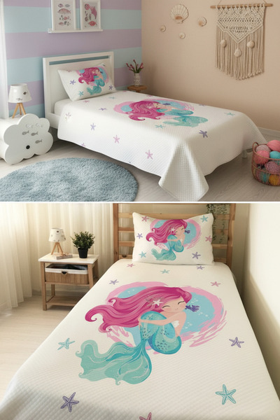 milroma Mermaid Tale Children's Pique