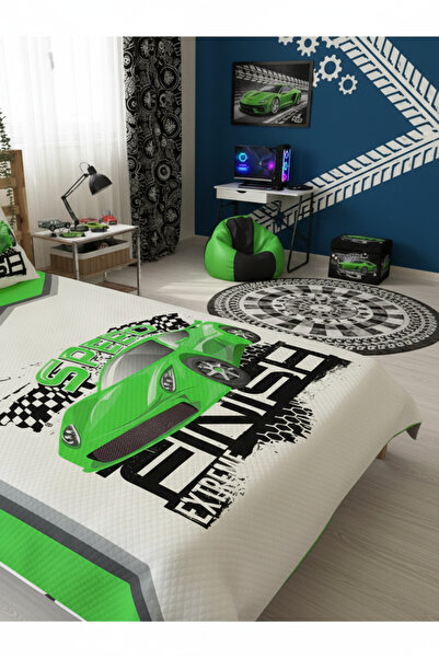 milroma Fast Car Designed Children's Pique Set