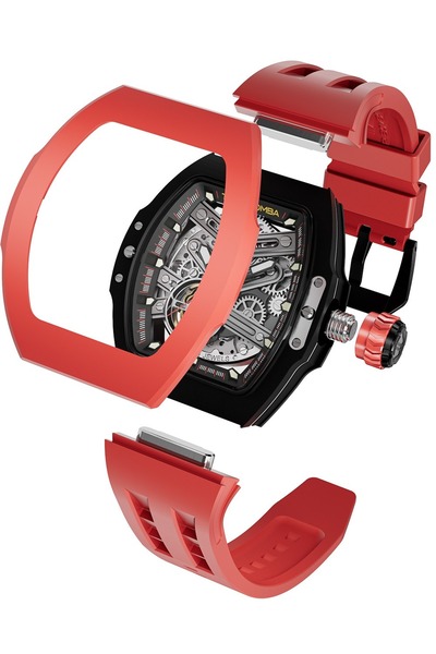 Tsar Bomba Mens Watch TB8218(1+2)FKM, Automatic, 46mm, 5ATM