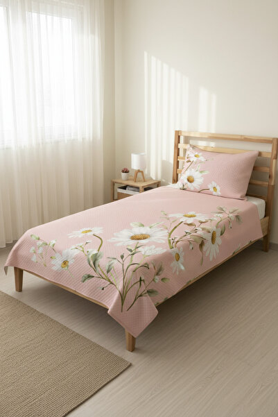 milroma Pink Daisy Children's Pique Set