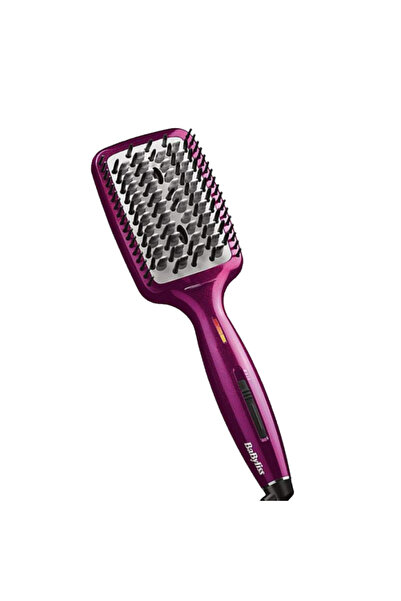 BABYLİSS BaByliss HSB100SDE Hair Straightening Brush - Purple