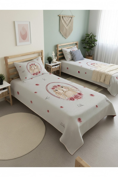 milroma Cute Rabbit Children's Pique Set