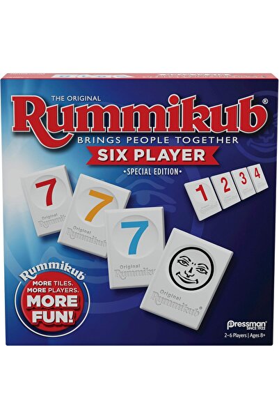 Rummikub إصدار ستة لاعبين - لعبة بلاط الرومي الكلاسيكية