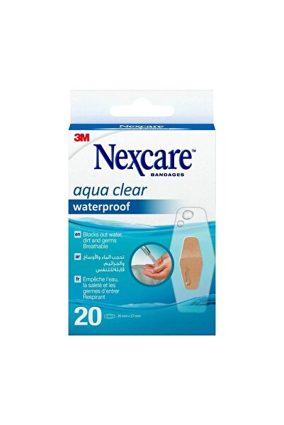 Nexcare Bandages Absolute Waterproof 26 x 57 mm - 20 Plasters
