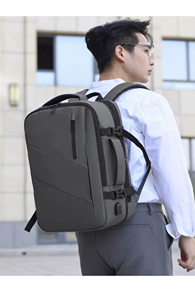 Store Genişletilebilir USB Şarjlı Akıllı Sırt Çantası – 19L'den 32L’ye Kadar ...