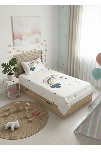 milroma Rainbow Themed Children's Pique Set