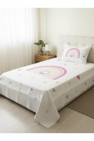 milroma Set colorat cu curcubeu pentru copii