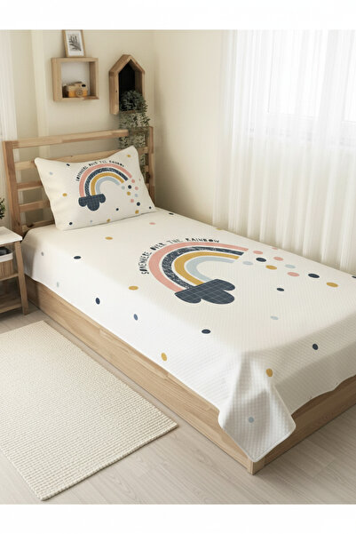 milroma Rainbow Themed Children's Pique Set