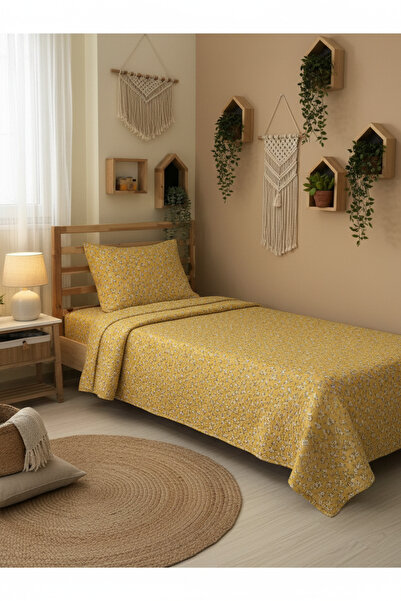 milroma Sunny Floral Patterned Children's Pique Set