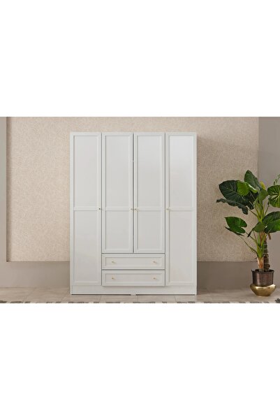 Vivense BOSTON GARDIROP, 4 KAPAKLI, 210 CM