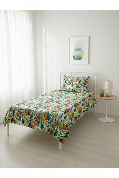 milroma Tropical Parrot Patterned Children's Pique