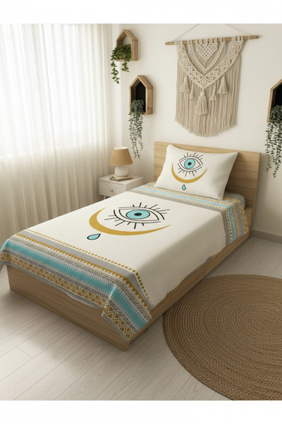 milroma Children's Pique with Evil Eye Design