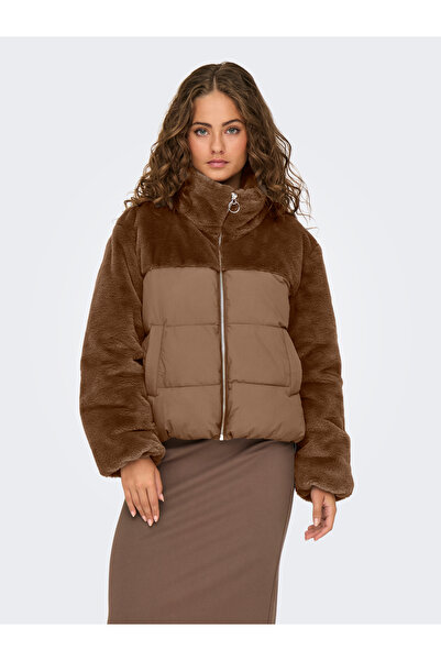 ONLY Дамско яке ONLWANJA FUR PUFFER MIX JACKET NOOS OTW O15292945-4780866