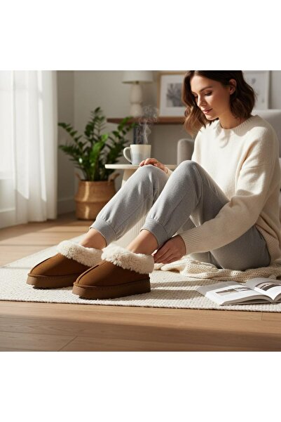 dehaine Women's fur clogs, City Walk, B1