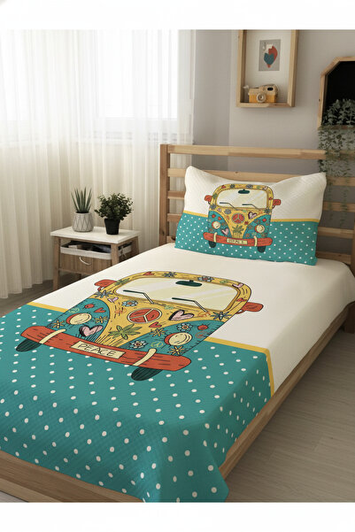 milroma Peace Themed Colorful Children's Pique