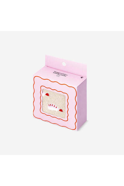 Flying Tiger Copenhagen Beyaz Suşi Desenli Çorap Standart Beden