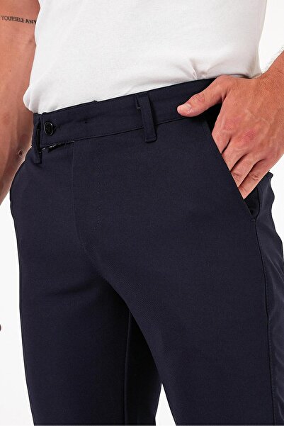 wamoss Італійський крій Сезонні штани Slim Fit з льону 2026 dil14