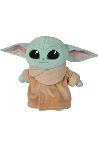 Simba Toys Disney The Mandalorian Plush Toy, Baby Yoda, 25 cm
