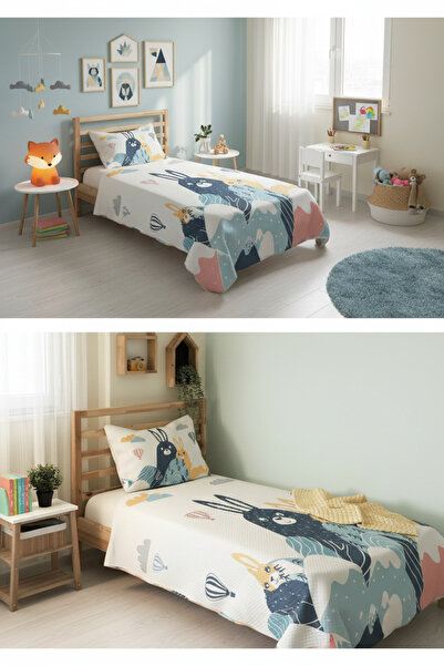 milroma Rabbit Adventure Children's Pique Set