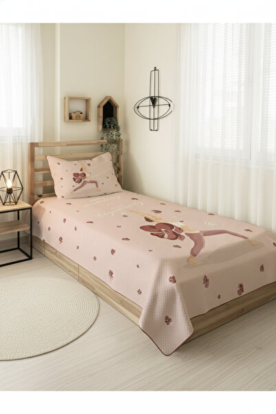 milroma Yoga Themed Pink Children's Pique