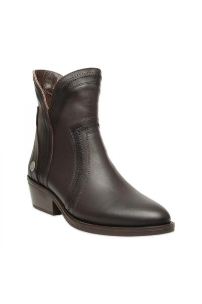 Mammamia D25Kb-8080 Günlük Topuklu Kahverengi Kadın Bot