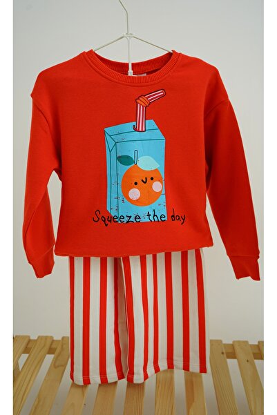 Pufiko Kids Narçişi Flower Printed Unisex Set