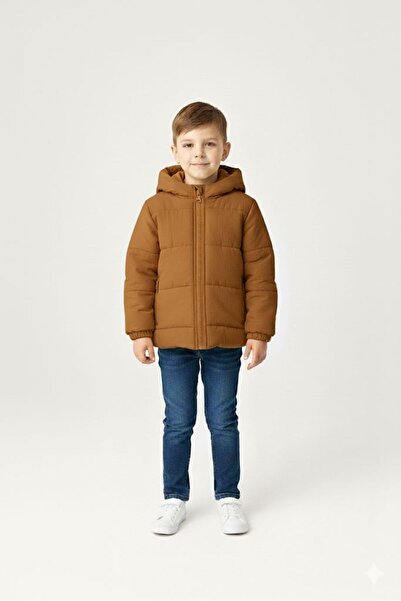 Lesso Kids Erkek Çocuk Mont Su Geçirmez Şişme Mont