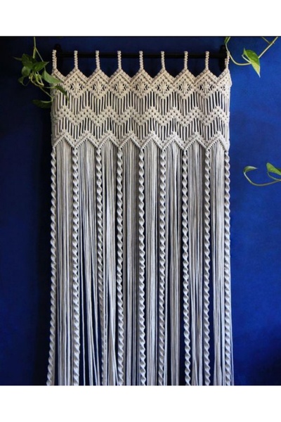 EdaTasarım Makrome Perde Kapı/Cam/Balkon