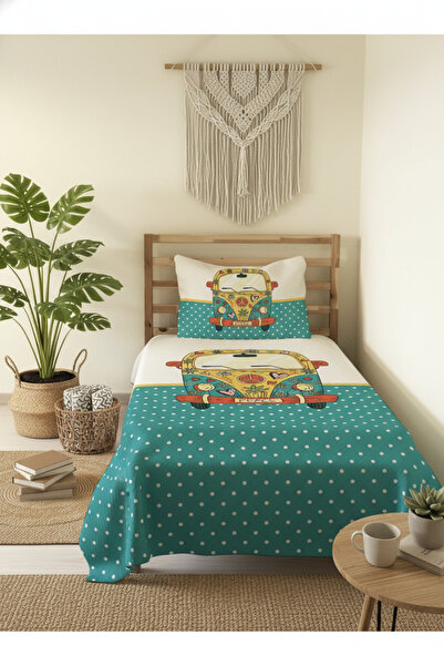 milroma Peace Themed Colorful Children's Pique