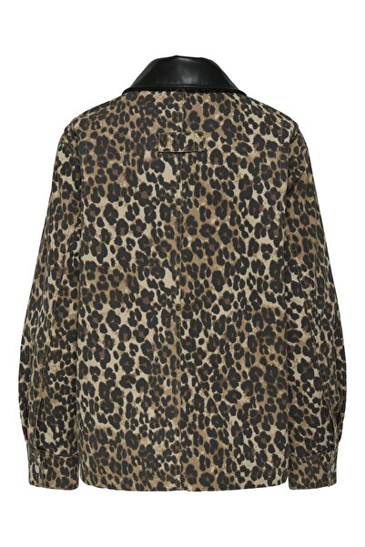 ONLY Дамско яке ONLIVRA CANVAS PU COLLAR JACKET OTW O15354809-4839571