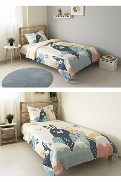 milroma Colorful Rabbit Children's Pique Set