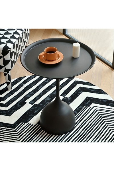 Zztcmp Side Table Set Round Table Sofa Side Living Room Home Table Round Minimalist Design