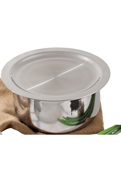 Vinod 3-Ply Stainless Steel Cooking Pot with Platinum Lid, Induction Compatib...