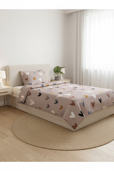 milroma Colorful Heart Children's Pique