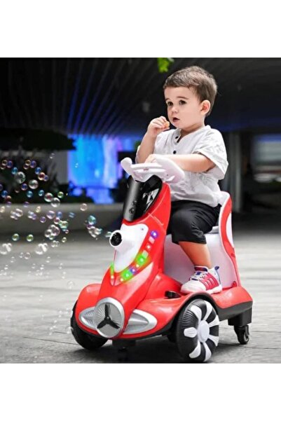As Rechargeable electric scooter for kids - a trendy scooter with bubbles and remote control