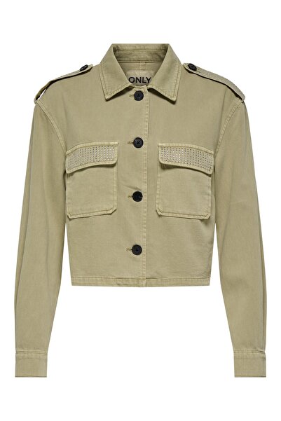 ONLY Women's Onlsilla L/S Cargo Rhine Jacket Pnt O15349567-4769787