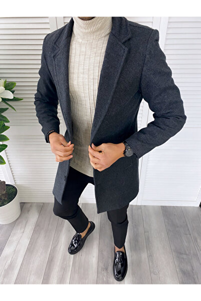 dehaine Men's coat, casual, Plain, B6791