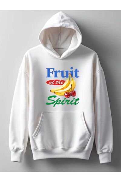 Sebesta Fashion قبعة قطنية مطبوعة بثلاث خيوط من NEW SEASON FRUITS بغطاء رأس E...