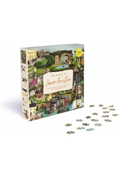 Laurence King Jane Austen's World 1000-Piece Jigsaw Puzzle (60 Characters, Adult)