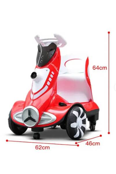As Rechargeable electric scooter for kids - a trendy scooter with bubbles and remote control