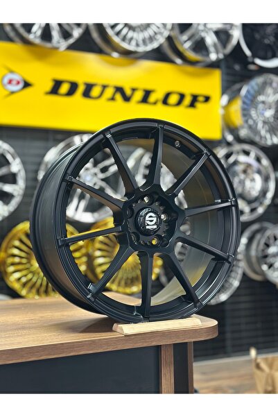 Sonic Sparco Assetto Gara 18″ Jant – VW–Seat–Skoda–Audi - 8J – 5x112 – ET35 – 73.1 – Matt Black – 4 Adet