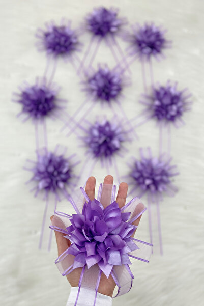 ZEYMERADE Lila Bohça Süsü, Gelin Damat Çeyiz Düğün Nişan Konvoy Gelin Arabası...